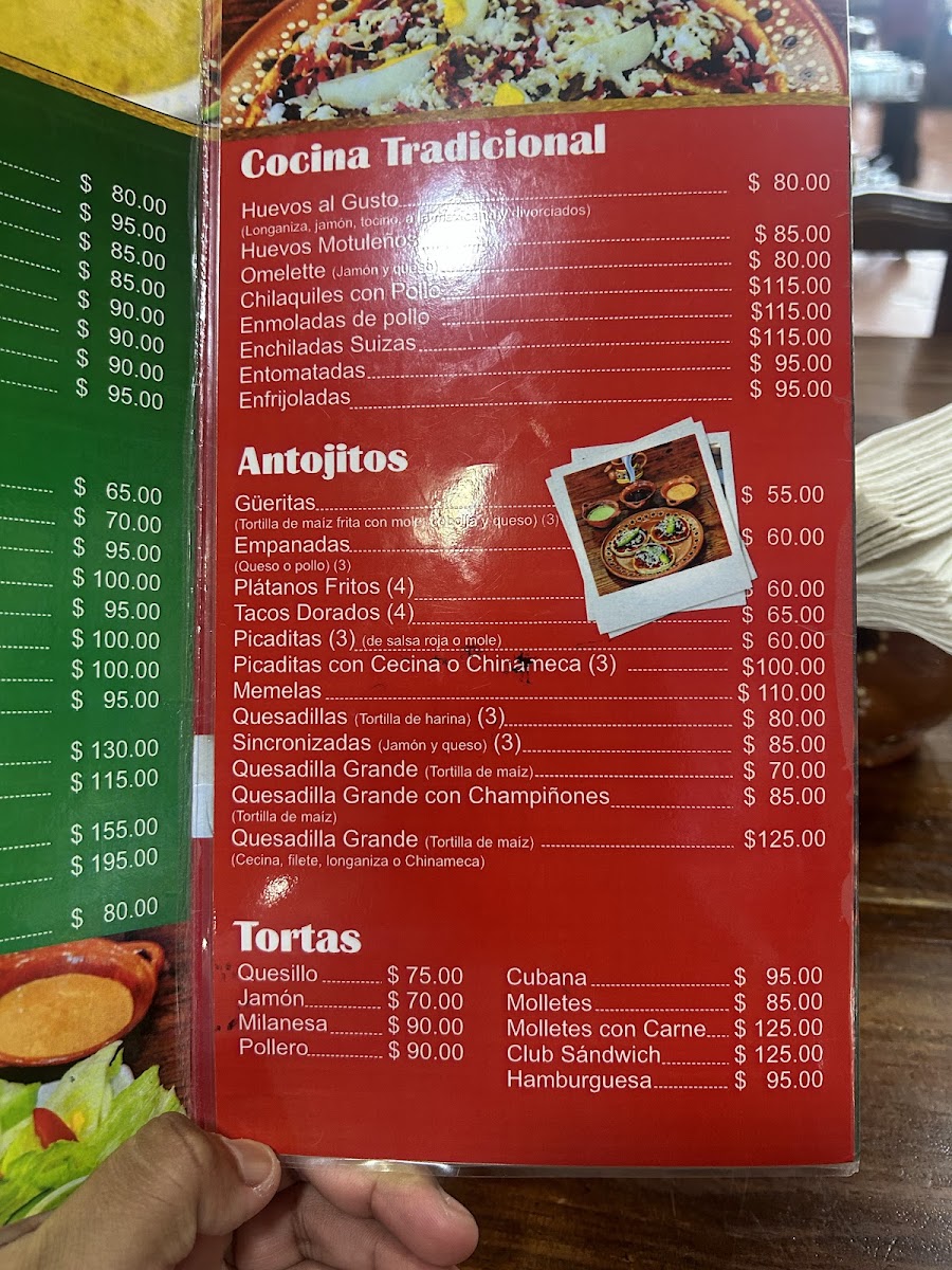 El Arrayán Menu - Image 1