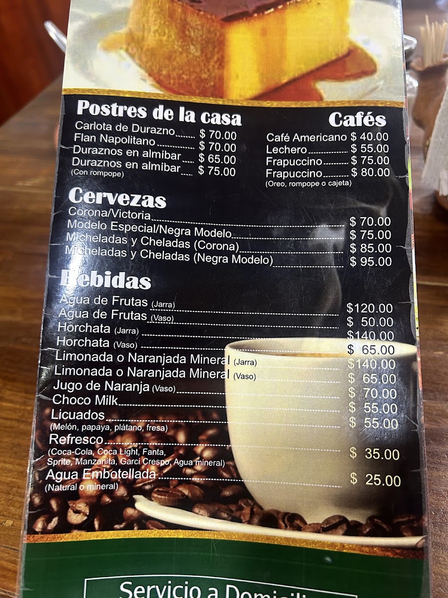 El Arrayán Menu - Image 3